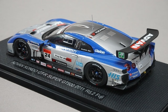 ミニカー HIS ADAVAN KONDO GT-R SGT500 2010 Amazon | 1/43 HISアドバンコンドウ GT-R #24 スーパーGT GT500
