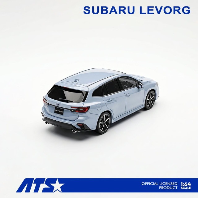 予約 ATS880304 ATS 1/64 スバル レヴォーグ SUBARU LEVORG Cool Gray