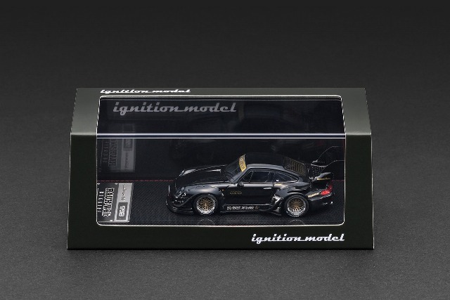 予約 IG3870 イグニッションモデル 1/64 RWB RWB 993 Black, Boost