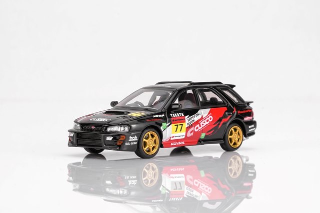 ͽ�� M67110 �⡼�����إ�å��� 1/64 ���Х� Impreza Wagon WRX STi ver. VI CUSCO Black Livery
