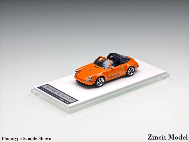 予約 Zincit Model 1/64 シンガー タルガ Singer Targa Metallic
