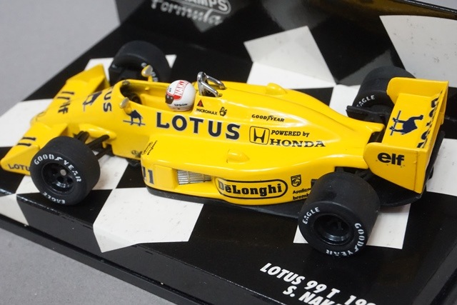 1/43 ミニチャンプス 430870011 ロータス 99T 1987 中嶋悟 #11, Boost