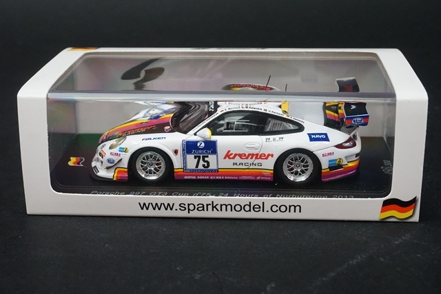 1/43 スパーク SG093 ポルシェ 997 GT3 ニュルブルクリンク 24h 2013