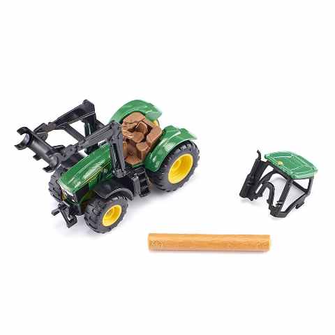 新品 SK1540 ジク SIKU John Deere トラクター ロググラップル