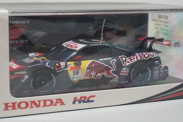 新品 SGT108 スパーク 1/43 Red Bull MOTUL MUGEN NSX-GT #16 TEAM Red