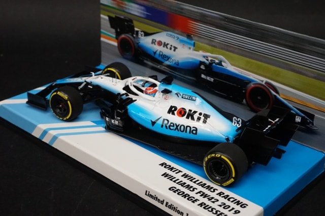 1/43 ミニチャンプス 447190063 ROKIT WILLIAMS RACING WILLIAMS FW42
