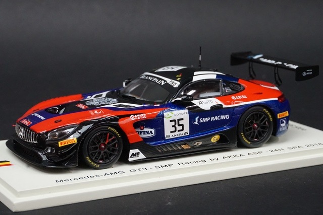 1/43 スパーク SB212 メルセデス AMG GT3 #35 SMP Racing by AKKA ASP