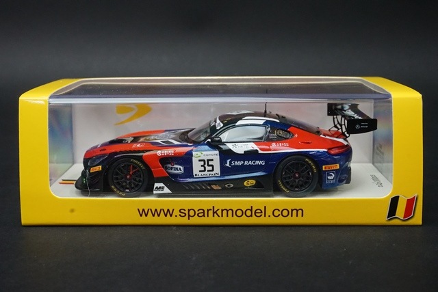 1/43 スパーク SB212 メルセデス AMG GT3 #35 SMP Racing by AKKA ASP