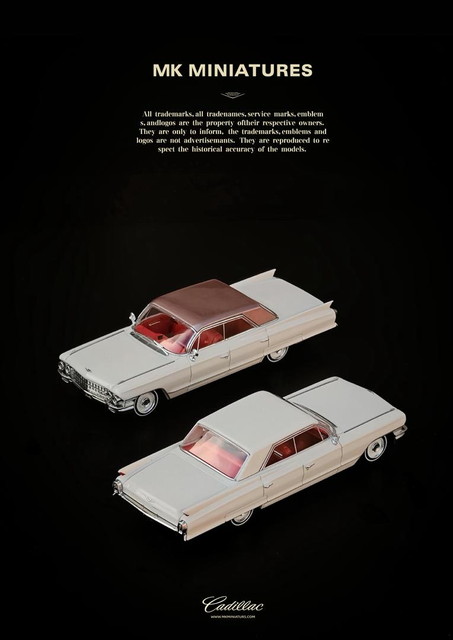 1/64キャデラックデビル＆ギャングフィギュア 新品 MK Miniatures 1/64 キャデラック ドゥビル Cadillac DeVille