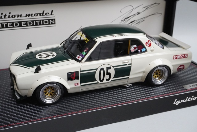1/18 �����˥å�����ǥ� IG2647 LB-WORKS ����饹�� 2�ɥ� �ۥ磻��/���꡼�� ��ƣͪ�ϥե����奢�դ�