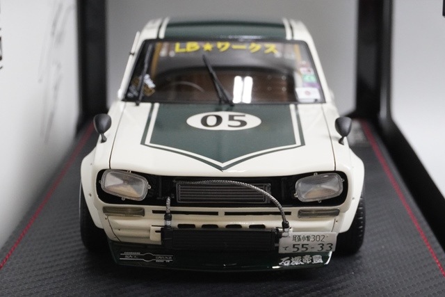 1/18 �����˥å�����ǥ� IG2647 LB-WORKS ����饹�� 2�ɥ� �ۥ磻��/���꡼�� ��ƣͪ�ϥե����奢�դ�