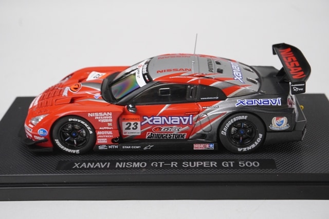 【美品】ニスモフェスティバル限定品 Xanavi Nismo GT-R 1/43 エブロ ミニカー EBBRO 1/43 SUPER GT 500 XANAVI NISMO GT-R