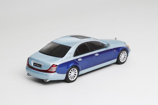 新品 LL-023-97 Shadow pro 1/64 マイバッハ Maybach 57S Ice Blue