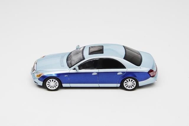 新品 LL-023-97 Shadow pro 1/64 マイバッハ Maybach 57S Ice Blue