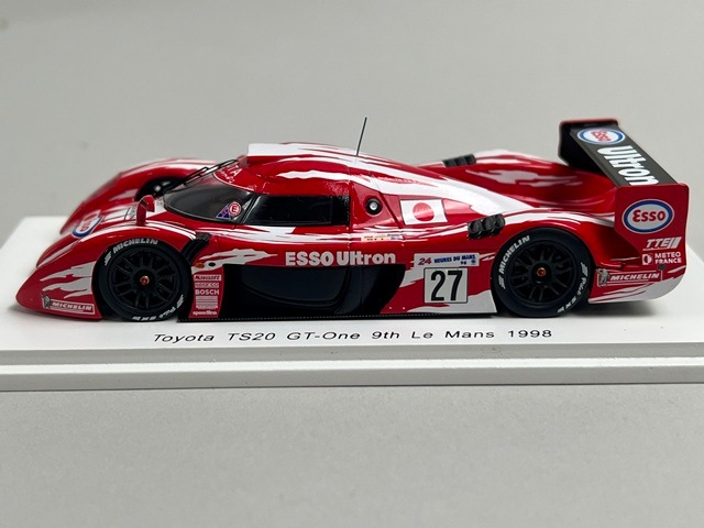 1/43 スパーク S2385 トヨタ TS20 GT-One LM ルマン 1998 9位