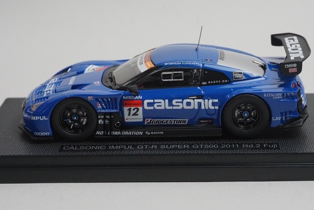 1/43 ���֥� 44542 ���� ���륽�˥å� ����ѥ� GT-R �����ѡ�GT500 Rd.2 �ٻ� 2011 #12