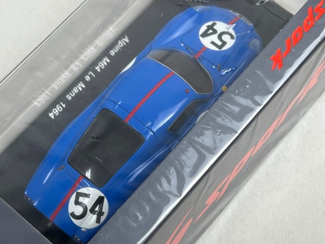 1/43 ���ѡ��� S5682 ����ԡ��� M64 �롦�ޥ� Le Mans 24H 1964 #54 P. Vidal / H. Grandsire
