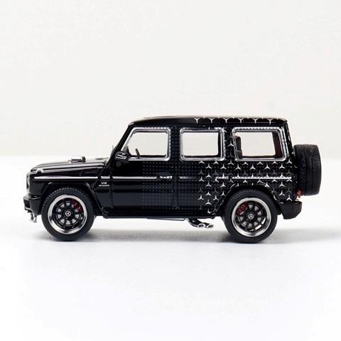 新品 LMF 1/64 メルセデス ベンツ Benz G63 改造 Black Star, Boost
