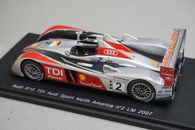 1/43 スパーク S0682 アウディ R10 TDI スポーツ 北アメリカ ルマン