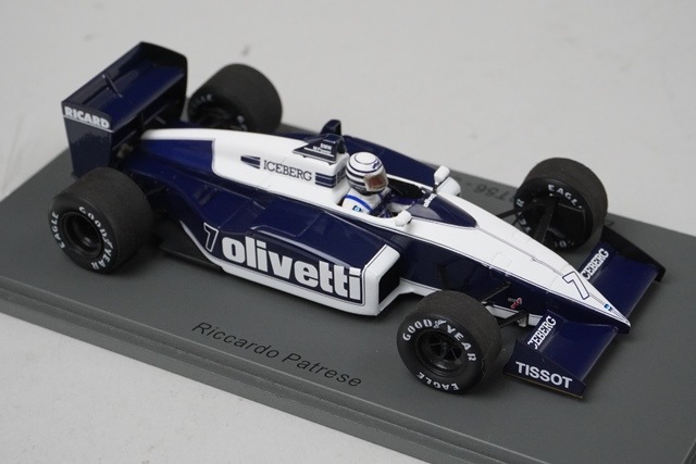 1/43 スパーク S7106 ブラバム BT56 メキシコGP 3rd 1987 #7 R
