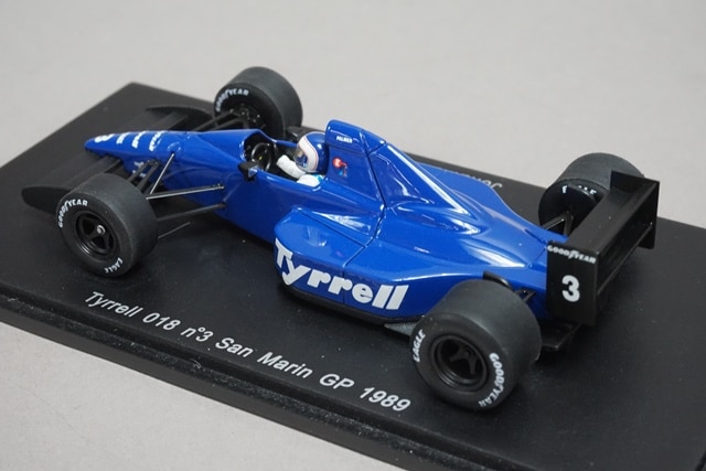1/43 スパーク S1642 ティレル 018 サンマリノGP 1989 #3, Boost Gear