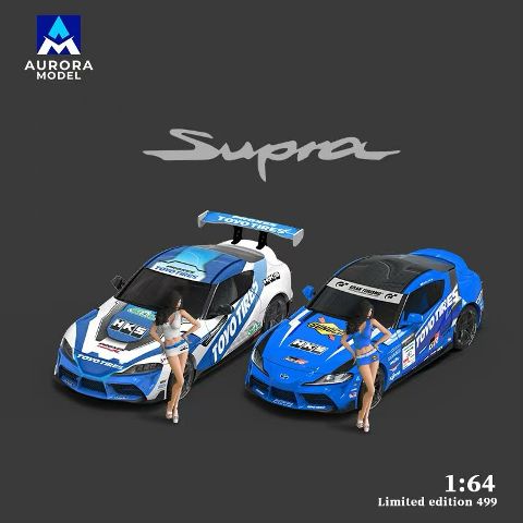 トヨタ　スープラ　1/64 TOYOTAフィギュア付き　最終価格 予約 Fast Speed FS 1/64 タルガ スープラ Supra Targa A80