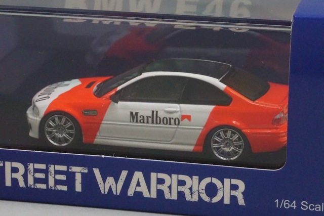 新品 SW Street Weapon 1/64 BMW E46 M3 Red Marlboro, Boost