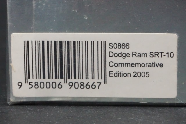 1/43 ѡ S0866 å  SRT-10 Commemorative Edition 2005 ǰǥ