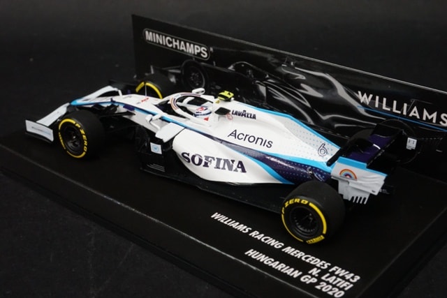 1/43 ミニチャンプス 417200106 ウィリアムズ レーシング FW43