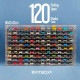 ͽ�� Pitbox 1/64  120 Bays Display Box �ǥ����ץ쥤������ 120���Ǽ��ǽ ��Ʃ���������Τ�