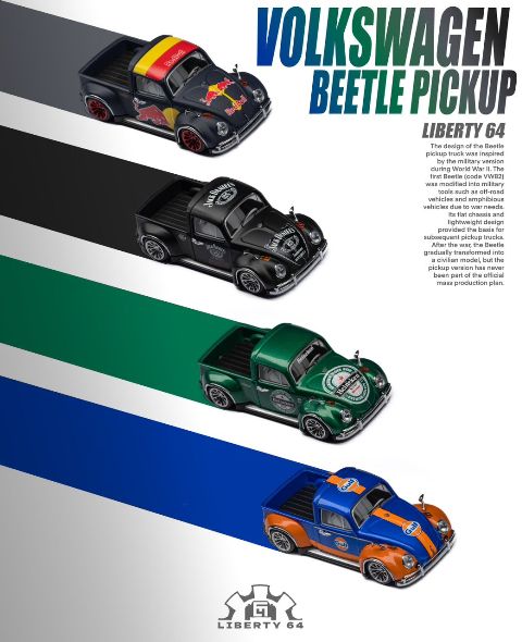 1/64 ビートル ピックアップ Beetle Pickup. Heineken 新品 Liberty 64 1/64 ビートル ピックアップ Beetle Pickup