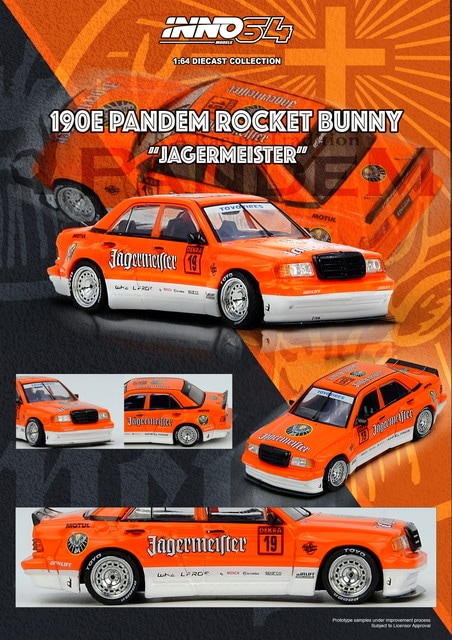 予約 IN64-190EP-JGMT INNO イノモデル 1/64 PANDEM ROCKET BUNNY 190E