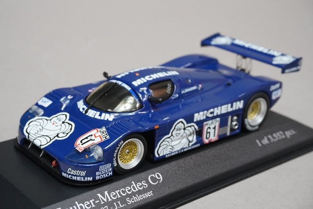 1/43 �ߥ˥����ץ� 432871061 �����С� ��륻�ǥ� C9 �����ѡ����å� 1987 #61