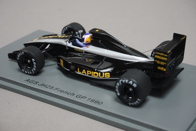 【希少・完売品】スパーク 1/43 AGS JH25 ハンガリーGP 1990 1/43 AGS JH25 No.17 Hungarian GP 1990【S7222】 | スパーク | S7222