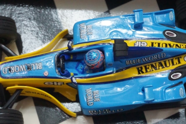 1/43 ミニチャンプス 400020015 ルノー F1チーム R202 #15 J.バトン