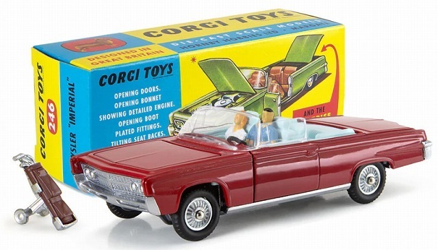 Corgi (コーギー) クライスラー インペリアル他ミニカー　まとめ 新品 CG54321042 コーギー 1/52 #246 - クライスラー インペリアル