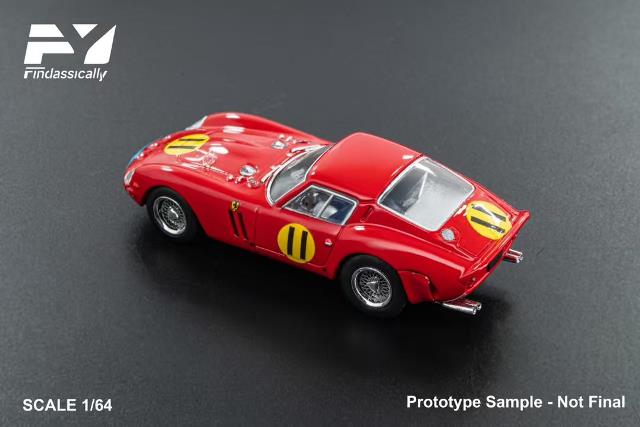 予約 FY64104 Finclassically 1/64 250 GTO 4399GT 1963 Goodwood #11