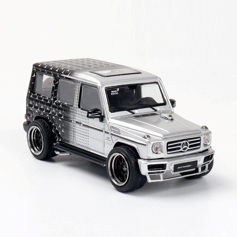 予約 LMF 1/64 メルセデス ベンツ Benz G63 改造 Silver Star