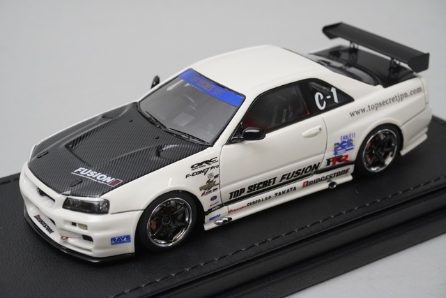 1/43 イグニッションモデル IG1483 日産 TOP SECRET GT-R (BNR34
