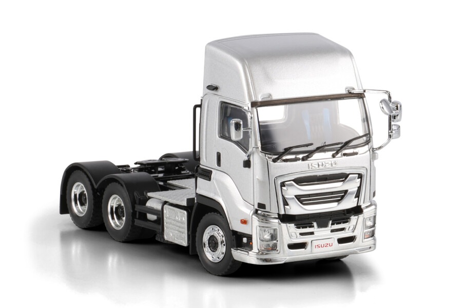 新品 01-5193 WSI 1/50 Isuzu ISUZU GIGA SHORT-CAB 6X4 Grey いすゞ
