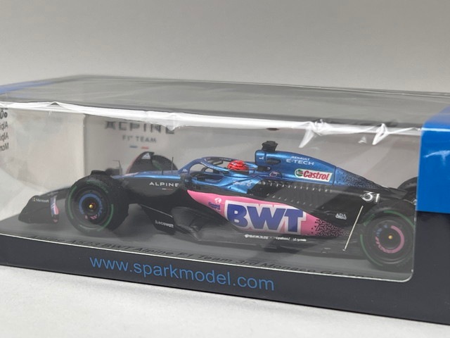 1/43 ���ѡ��� S8566 ����ԡ��� A523 BWT F1 ������ ��ʥ� Monaco GP 3rd 2023 E. ������ #31