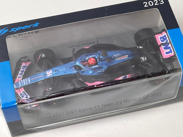 1/43 ���ѡ��� S8566 ����ԡ��� A523 BWT F1 ������ ��ʥ� Monaco GP 3rd 2023 E. ������ #31
