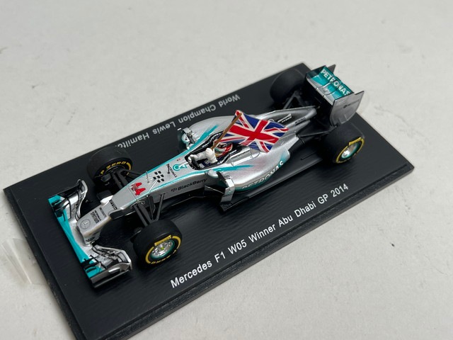 1/43 スパーク S3142 メルセデス F1 W05 アブダビ Abu Dhabi GP