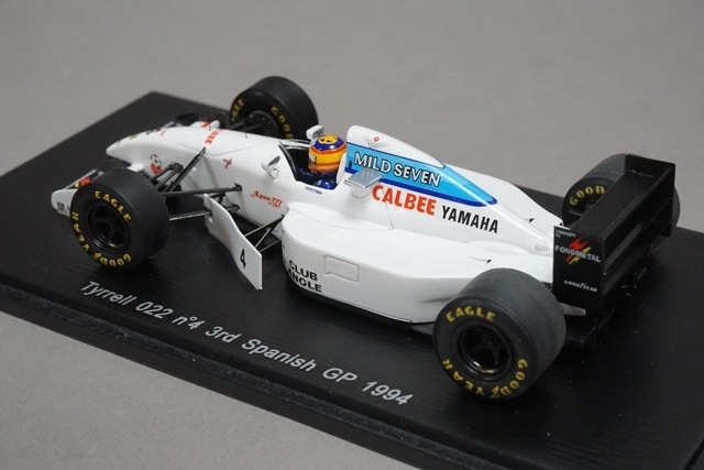 1/43 スパーク S1597 ティレル 022 スペインGP 3rd 1994 #4