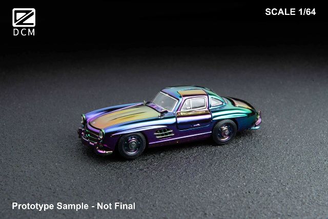 予約 DCM 1/64 メルセデス ベンツ Mercedes-Benz 300SL Chrome