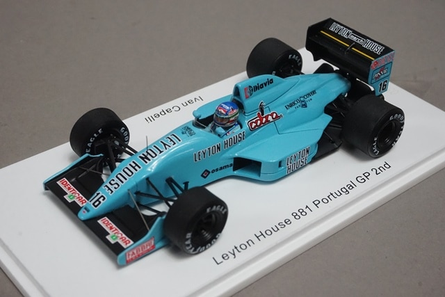 1/43 スパーク ROMU055 ロム特注 レイトンハウス 881 ポルトガルGP 2nd