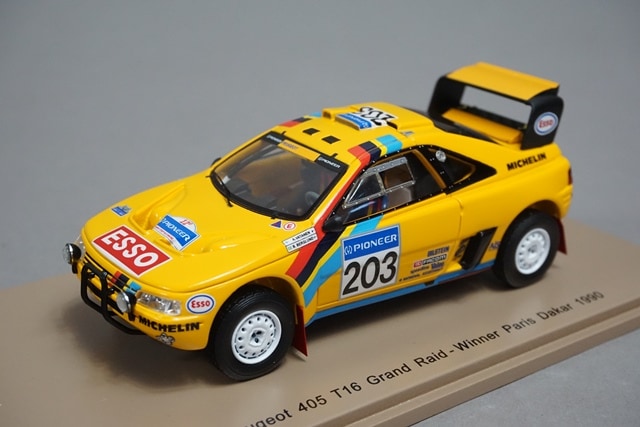 1/43 スパーク S5624 プジョー 405 T16 グランドレイド ダカール