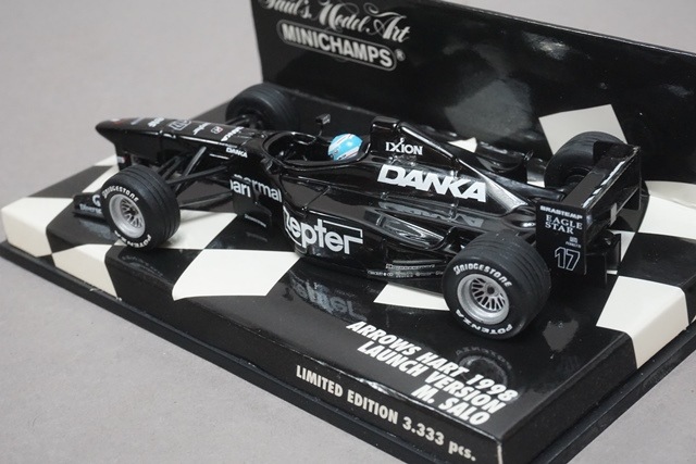 1/43 ミニチャンプス 430980087 アロウズ ハート F1 1998 M.サロ #17