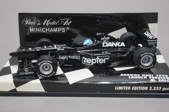 1/43 ミニチャンプス 430980087 アロウズ ハート F1 1998 M.サロ #17