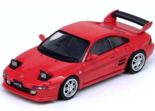 新品 IN64-MR2SW20-RED INNO イノモデル 1/64 トヨタ Toyota MR2 (SW20